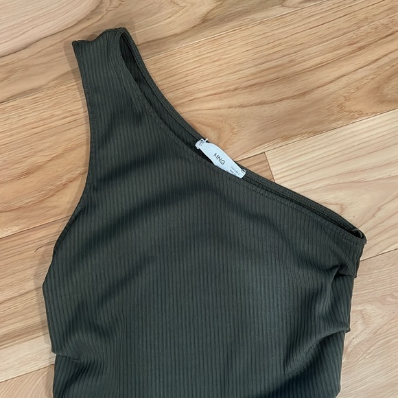 Mango one shouldered top - like new! - Picture 2 of 3